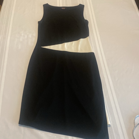 Express Dresses & Skirts - Express Black and White Asymmetrical Dress
